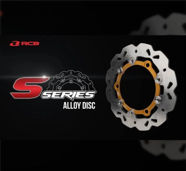 RCB S SERIES ALLOY BRAKE DISC AEROX 230MM 01D0486