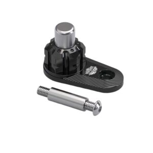 UNIVERSAL CNC SCOOTER MOTORCYCLE BRAKE SWITCH RAMP SLOPE ASSIST CONTROL LOCK STOPPER 6MM ( BLACK )