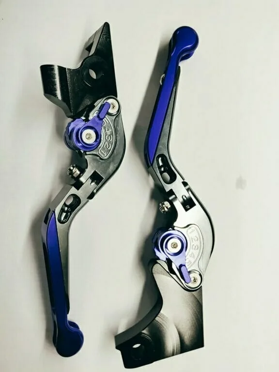 BMW 310GS 310R TVS APACHE 310RR CNC ALUMINIUM FOLDING EXTENDABLE & ADJUSTABLE LEVER - Image 2
