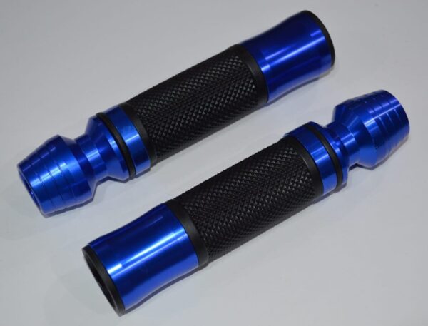 UNIVERSAL MOTORCYCLE GRIP SET CNC ALUMINIUM IMPORTED QUALITY 22mm 7/8" - Image 2