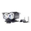 HJG 2 LED Owl Eye Waterproof CREE LED Fog Light with 3 Mode Function High Beam/Low Beam & Flashing for Bike/Motorcycle and Cars (20W, Black, 1 PC)