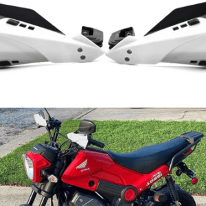 Handguard For Dirt Bike, Handlebar Hand Guard (Universal For Bike) White 78 22mm Motorcycle Handguards Protector - Image 6