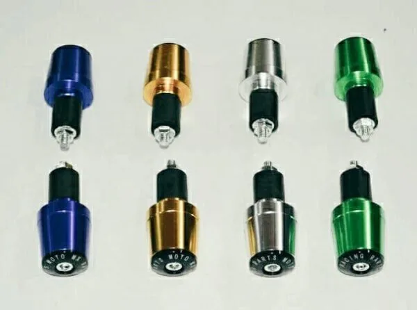 Motorcycle ACCESSORIES INDIA Handlebar End Grips HandleBar Weight Handlebar Cap End Plug Universal CNC - Image 2