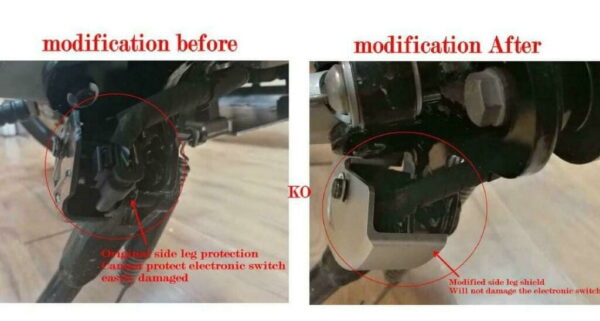 BMW ACCESSORIES INDIA G310GS G310R SIDE STAND SWITCH PROTECTION COVER FOR BMW G310GS G310R - Image 2