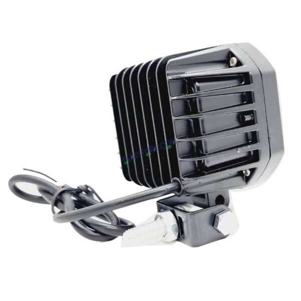 HJG Harley Square Shape fog light 3 Led Blue DRL For Bikes & Cars.(Light Power: 60W Voltage: DC9-80V) - Image 3