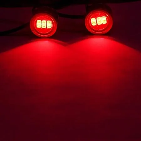 Bike LED Blinker Flash Handle Light Red Universal 5 Bike LED Blinker Flash Handle Light Red Universal - Image 5