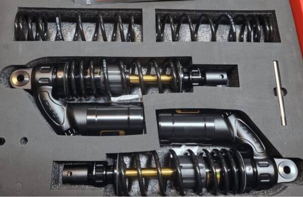 RCB VD SERIES SUSPENSION REAR SHOCK ABSORBER FOR AEROX BLACK GOLDEN 01A0164Z - Image 2
