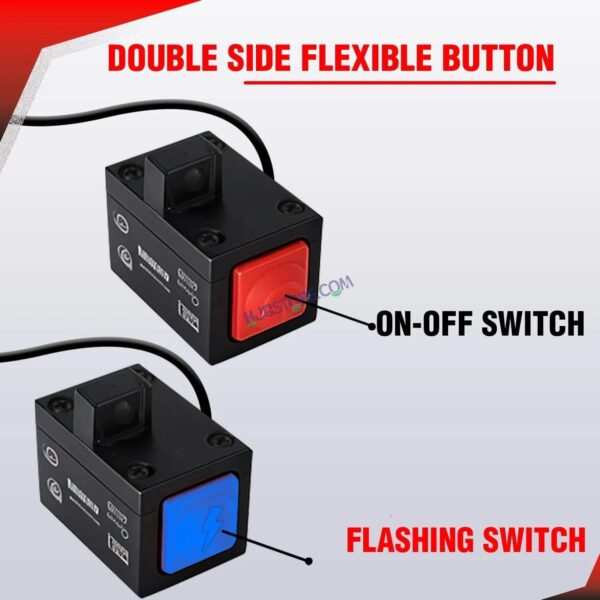 HJG Wiring Harness Kit with Flash Mode and Canbus - Foglight Wiring Harness Kit (2 Colour, 3 Wire with Flashing Mode, Original HJG) - Image 3