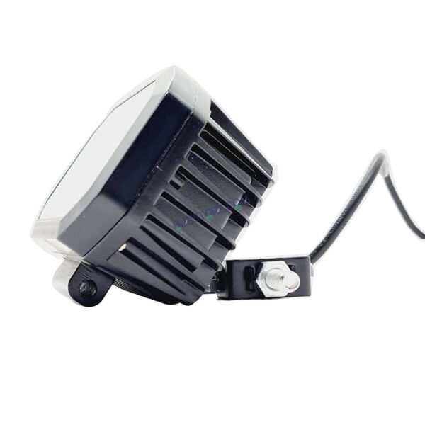 HJG Harley Square Shape fog light 3 Led Blue DRL For Bikes & Cars.(Light Power: 60W Voltage: DC9-80V) - Image 4