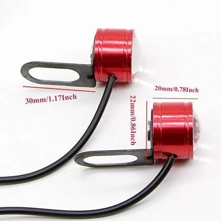 Bike LED Blinker Flash Handle Light Red Universal 2 Bike LED Blinker Flash Handle Light Red Universal - Image 2