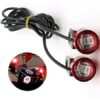 Bike LED Blinker Flash Handle Light Red Universal