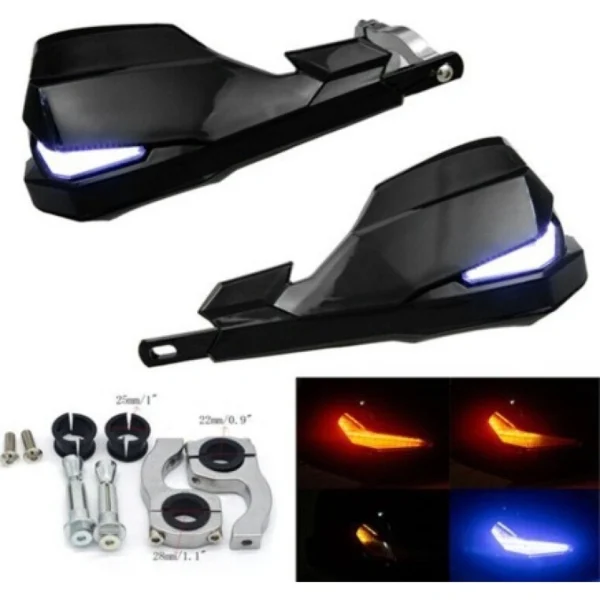 UNIVERSAL HAND GUARD WITH DRL INDICATORS FOR ALL BIKES - BMW G310GS G310R -BMW G310 RR - TVS APACHE RR 310 - Image 3