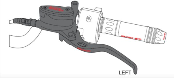 RCB E2 SERIES MASTER BRAKE PUMP LH 14MM 01BP004B - Image 2