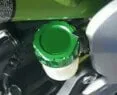 KAWASAKI NINJA 1000 650 400 300 250 250R ZX6R Z 400 ZX-10RR REAR BRAKE RESERVOIR FLUID CAP - Image 2