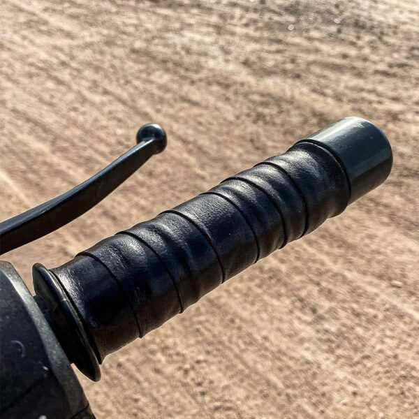 Universal Leather Handle Bar Grip Cover for Bikes Motorcycles - Image 3