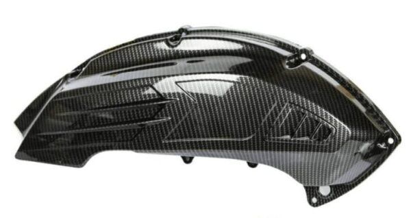 YAMAHA AEROX ACCESSORIES INDIA YAMAHA AEROX AIR FILTER COVER NEMO CLEAR / SMOKE & CARBON - Image 3