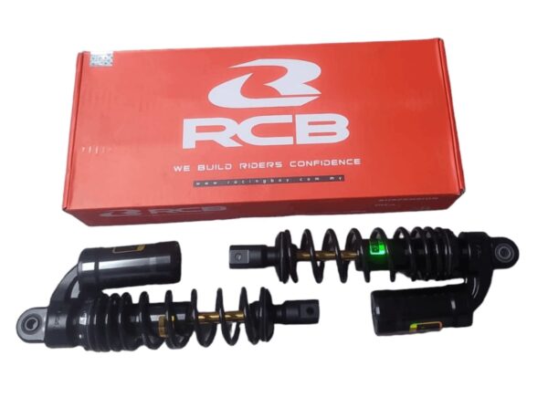 RCB MB2 SERIES SUSPENSION REAR SHOCKER ABSORBER BLACK GOLD 01A0180Z - Image 2