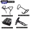 Checkout Page 5 BMW G310GS Combo-Black Upper Crash Guard+Black Lower Crash Guard+Tyre Hugger+Bashplate