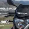 Motorcycle Holder Cam for GoPro Camera Driving Recorder Bracket Front Camera Mount CamRack For BMW G310GS G 310 GS 2017-Up