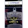 CARBON BRAKE PADS FRONT Harley Davidson Dyna Fat Bob  (2008-2017)- CFB754/2 SETS FRONT – CRANK1