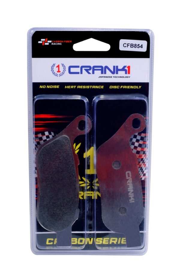 CARBON BRAKE PADS  REAR Harley Davidson Softail Classic	(2004-2014)  – CFB854-CRANK 1