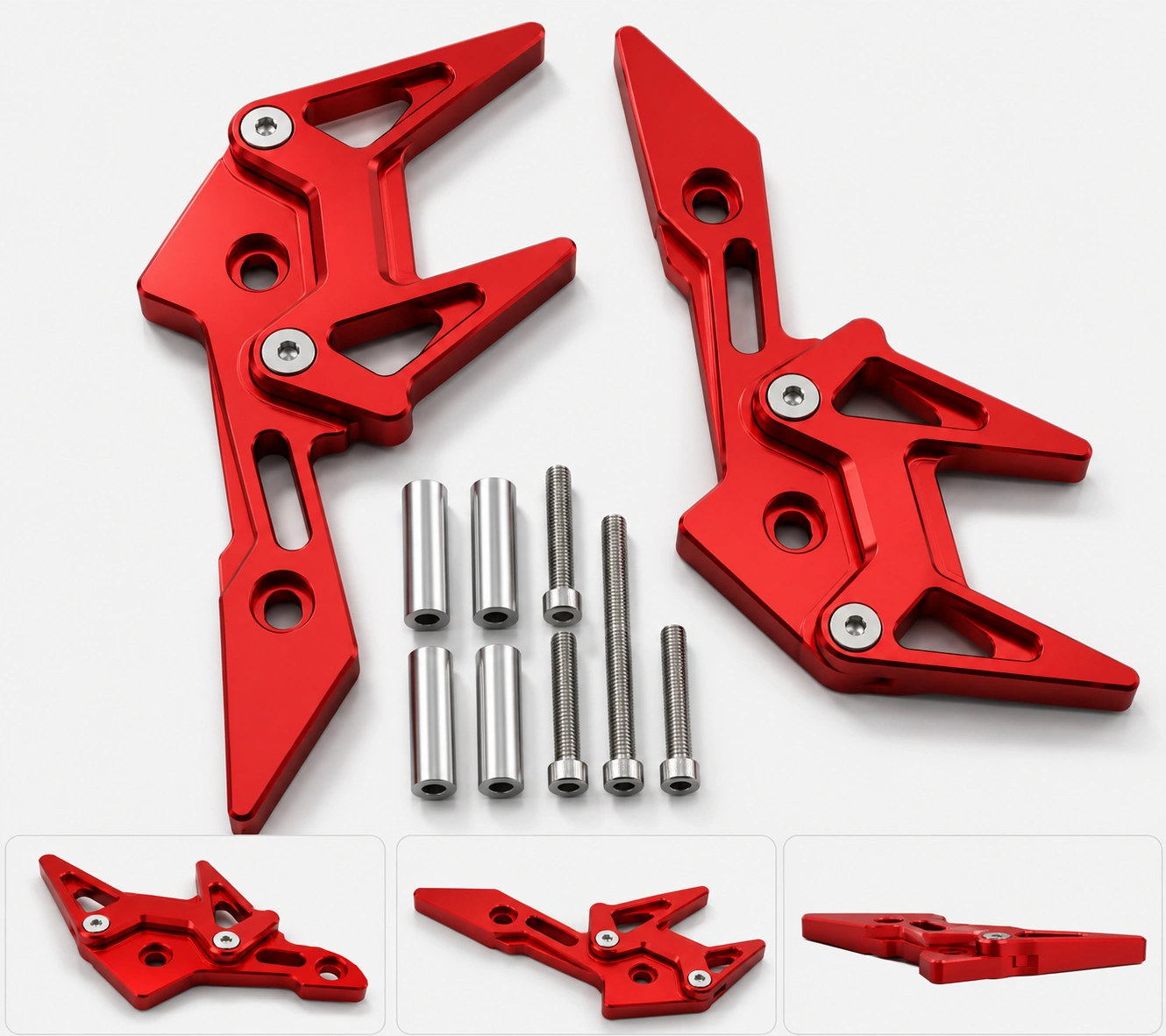 CNC UNIVERSAL FRONT FORK SHOCKER PROTECTOR NEW STYLE 1 CNC UNIVERSAL FRONT FORK SHOCKER PROTECTOR NEW STYLE