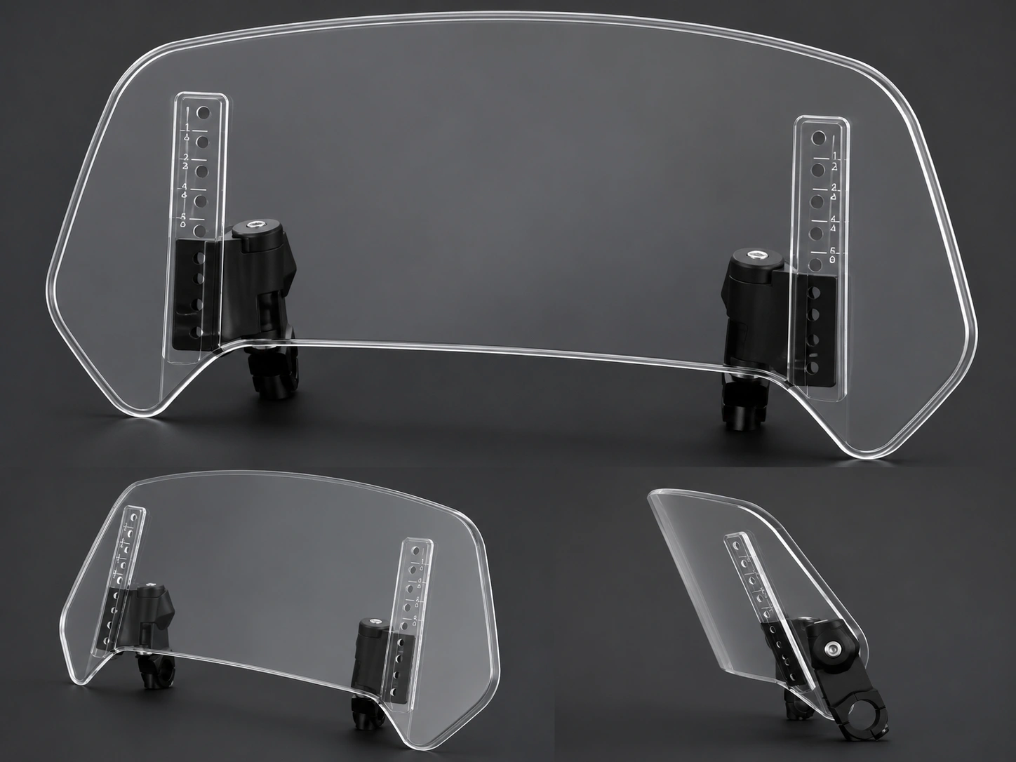 Windshield Extender & Windshield Deflector 1 Windshield Extender & Windshield Deflector