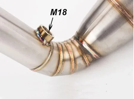 BMW BMW ACCESSORIES INDIA G310GS G310R 51mm STAINLESS STEEL SILENCER EXHAUST BEND PIPE BMW G310GS G310R - Image 5