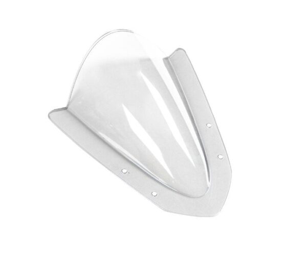 YAMAHA AEROX ACCESSORIES INDIA YAMAHA AEROX BUBBLE TYPE WINDSHIELD VISOR GLASS CLEAR / SMOKE POLY CARBONATE - Image 2