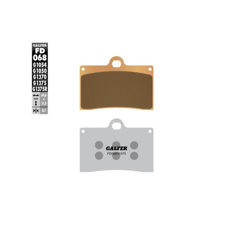 Galfer Sintered Brake Pads - FD068G1375 1 Galfer Sintered Brake Pads - FD068G1375