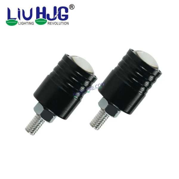 HJG RED Strobe Light with Flashing Handle Light RED Universal for Motorcycle, Car, SUV Set of 2 Strob Light HJG, RED) - Image 5