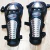 Pro-X Alloy Stainless Steel Knee Guard Flexible Breathable Adjustable for Bikers and Riders (Black)