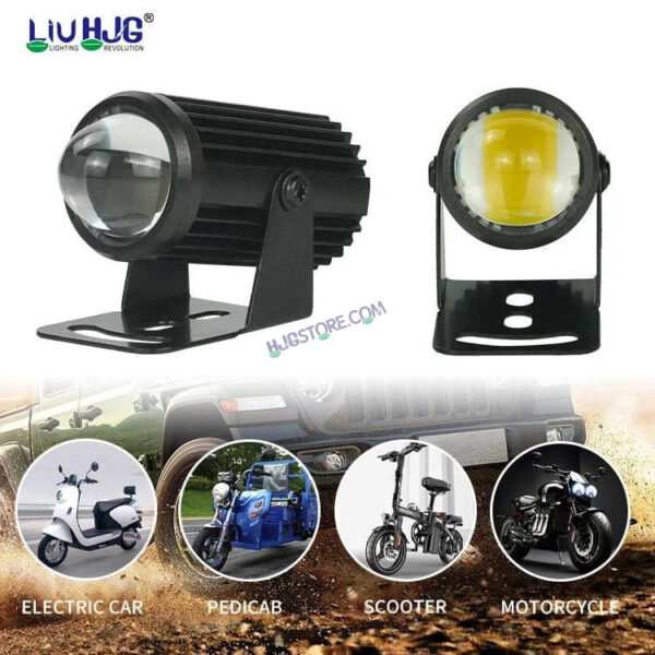 HJG Mini Drive Devil Metal Spot Light with Red DRL, White, Yellow Light Car Motorcycle Truck Off Road 20w Spot Fog Lights Driving Spotlight HJG Original Spot Light Fog light Devil Mini Drive, Pack of 1 - Image 5