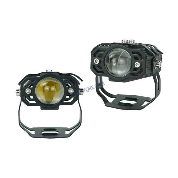 HJG Spider Drive Pack of 2 Pc Foglight Foglamp Car LED Work Light Driving Lamp Headlights Auxiliary Light for Motorcycle Accessories Fog Light Motorcycle Spotlight, Set of 2 HJG Spider Drive - Image 3