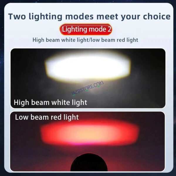 HJG Skull Red DRL Eye Foglight 120W Fog Light For Bike/Car/Thar/Jeep (Red Eye/Cool White/Yellow/Warm White, 120W) - Pack of 2 HJG New Model Skull Foglight, Pack of 2, Red DRL Skull - Image 4