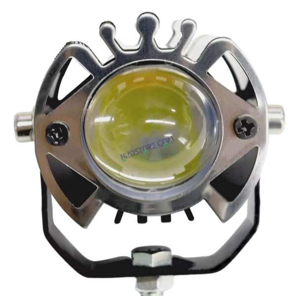 LIUHJG HJG ORIGINAL G16 30W Mini Drive Spotlight Yellow/White Motorcycle Mini Driving Fog Light 7500LM High/Low Beam Motorcycle Spot Light with Red DRL, White, Yellow (Pack of 1) G16 Single Pc - Image 2