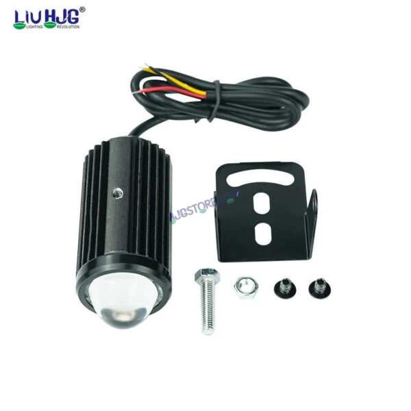 HJG Mini Drive Devil Metal Spot Light with Red DRL, White, Yellow Light Car Motorcycle Truck Off Road 20w Spot Fog Lights Driving Spotlight HJG Original Spot Light Fog light Devil Mini Drive, Pack of 2 - Image 3