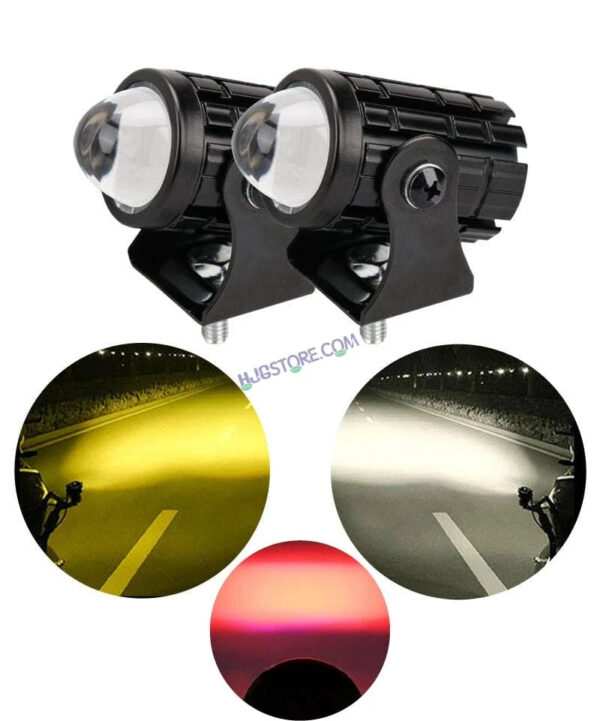 HJG Mini Spot Light Devil with Red DRL, White, Yellow Light Car Motorcycle Truck Off Road 20w Spot Fog Lights Driving Spotlight HJG Original Spot Light Fog light Devil Mini Drive, Pack of 2 - Image 13