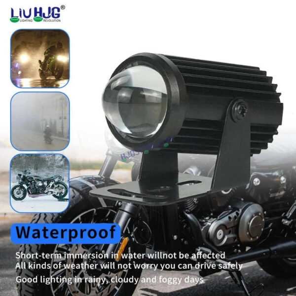 HJG Mini Drive Devil Metal Spot Light with Red DRL, White, Yellow Light Car Motorcycle Truck Off Road 20w Spot Fog Lights Driving Spotlight HJG Original Spot Light Fog light Devil Mini Drive, Pack of 2 - Image 4