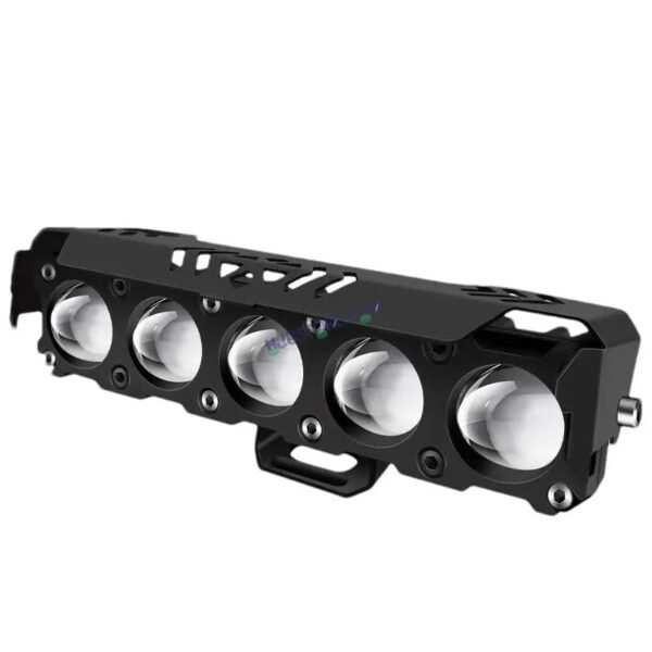 HJG Future Eyes 5 Lens HJG 5 Lens Without Fan NEW MEGA DRIVE Fog Light For Bike/Car/Thar/Jeep ( Cool White/Yellow/Warm White/Flash/Red DRL ) - Pack of 2 Future Eyes 5 Lens with Red DRL HJG - Image 8