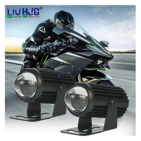 HJG Mini Drive Devil Metal Spot Light with Red DRL, White, Yellow Light Car Motorcycle Truck Off Road 20w Spot Fog Lights Driving Spotlight HJG Original Spot Light Fog light Devil Mini Drive, Pack of 2 - Image 2