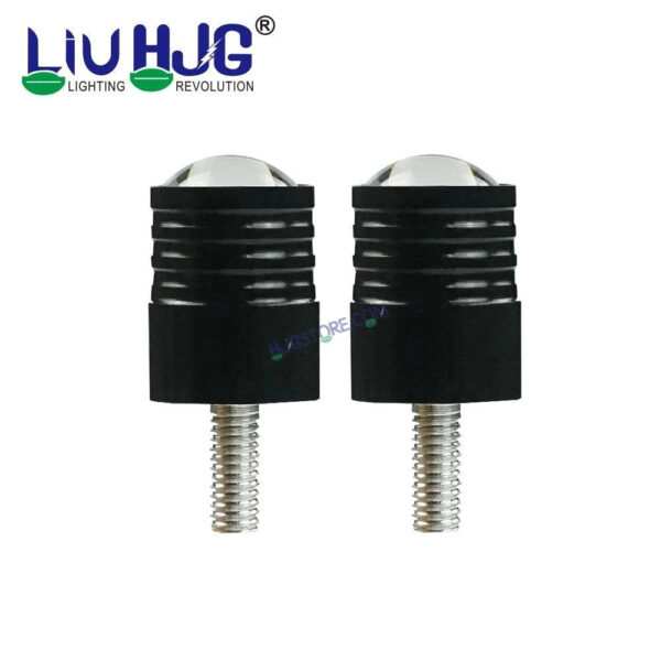 HJG RED Strobe Light with Flashing Handle Light RED Universal for Motorcycle, Car, SUV Set of 2 Strob Light HJG, RED) - Image 4