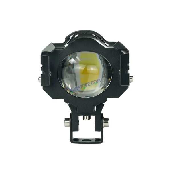 HJG New Design U Design 1194-1 120W Dual Color Mini Led Motorcycle Fog Light Head Light Headlight Led Auxiliary Spot Led Lights for Motorcycle, Car, SUV HJG Fog - Image 4
