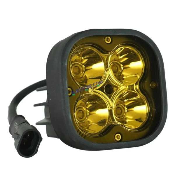 HJG Spare Yellow Filter Cap for 60W 4 LED CREE 60W Fog Light Yellow Filter Cover Auxiliary Light For All Motorcycles Yellow Filter Cap (Pack of 1) HJG Yellow Filter Cover - Image 8