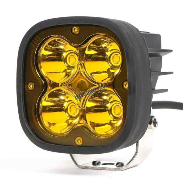 HJG Spare Yellow Filter Cap for 60W 4 LED CREE 60W Fog Light Yellow Filter Cover Auxiliary Light For All Motorcycles Yellow Filter Cap (Pack of 1) HJG Yellow Filter Cover - Image 9