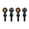 Checkout Page 6 HJG Bullet Shape Turn Signal Lights Indicator Universal for All Bikes Models Turn Signal Lights Motorcycle 4pc