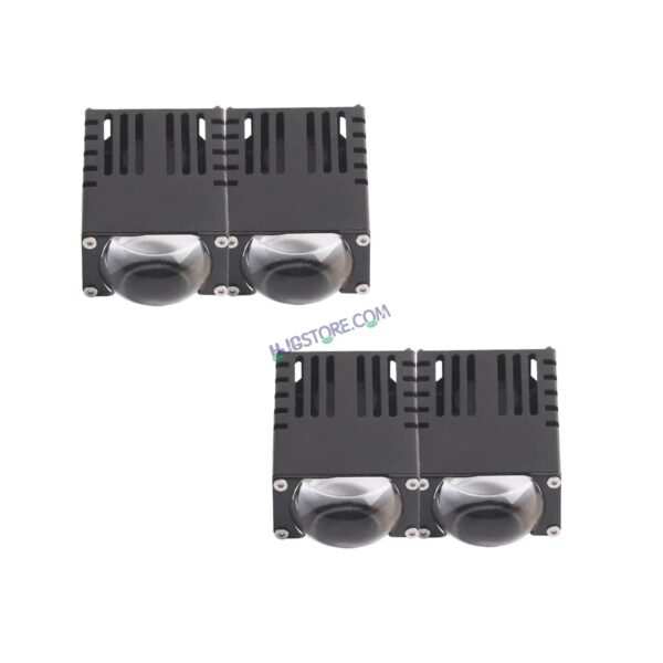 HJG Original Waymaker 2 LED New Model Slim Drive Dual Colour Fog Light Mini Drive Light Version 4 With Red Devil Eye And Wiring With Canbus For All Cars and Motorcycles (2Pcs) HJG Waymaker Foglight HJG New Model 2 LED - Image 4