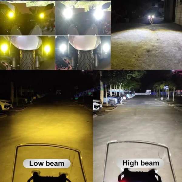 HJG Mini Devil Spot Light with Red DRL, White, Yellow Light Car Motorcycle Truck Off Road 20w Spot Fog Lights Driving Spotlight HJG Original Spot Light Fog light Devil Mini Drive, Pack of 2 - Image 6