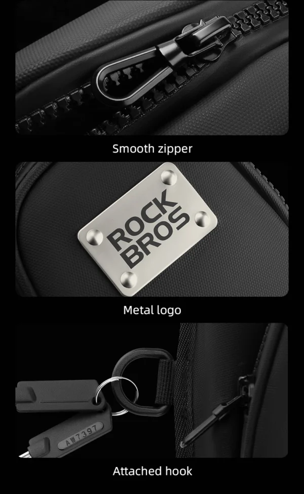 ROCKBROS Waist belt bag man women motorcycle Portable two-layer design leg bag for Motorcycle drop leg waist bag - Image 15