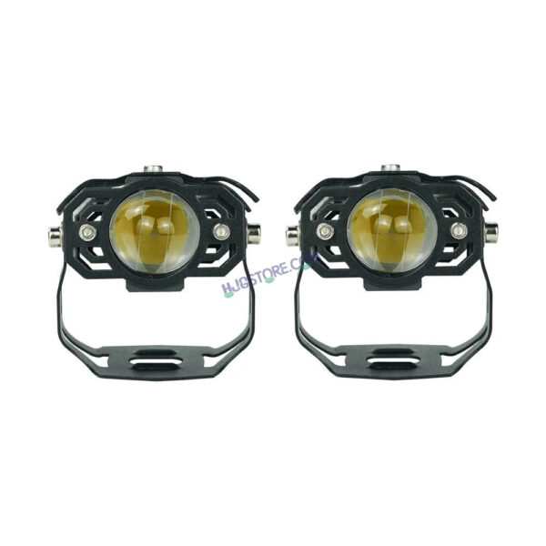 HJG Spider Drive Pack of 2 Pc Foglight Foglamp Car LED Work Light Driving Lamp Headlights Auxiliary Light for Motorcycle Accessories Fog Light Motorcycle Spotlight, Set of 2 HJG Spider Drive - Image 5